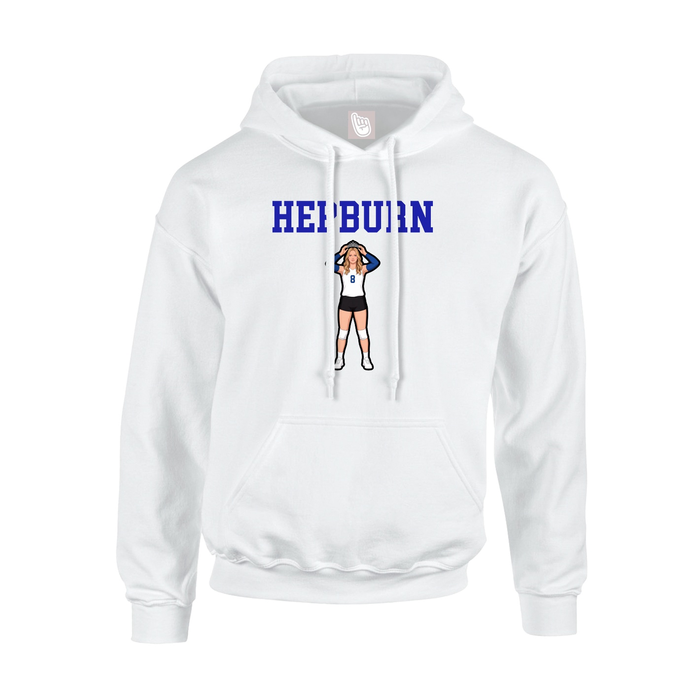 Youth Hoodie — Shirsey in White