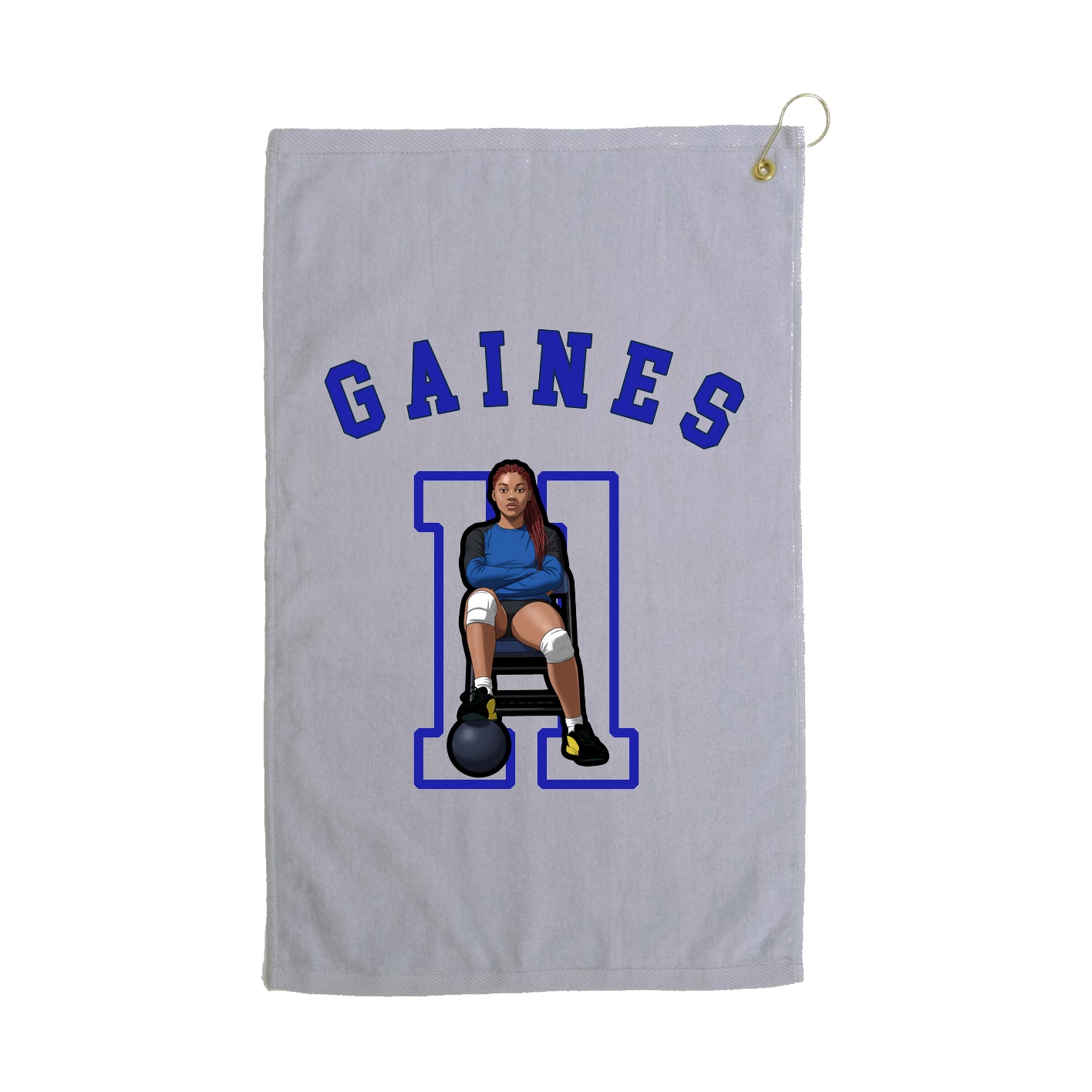 Golf Towel — Shirsey Arch in Grey