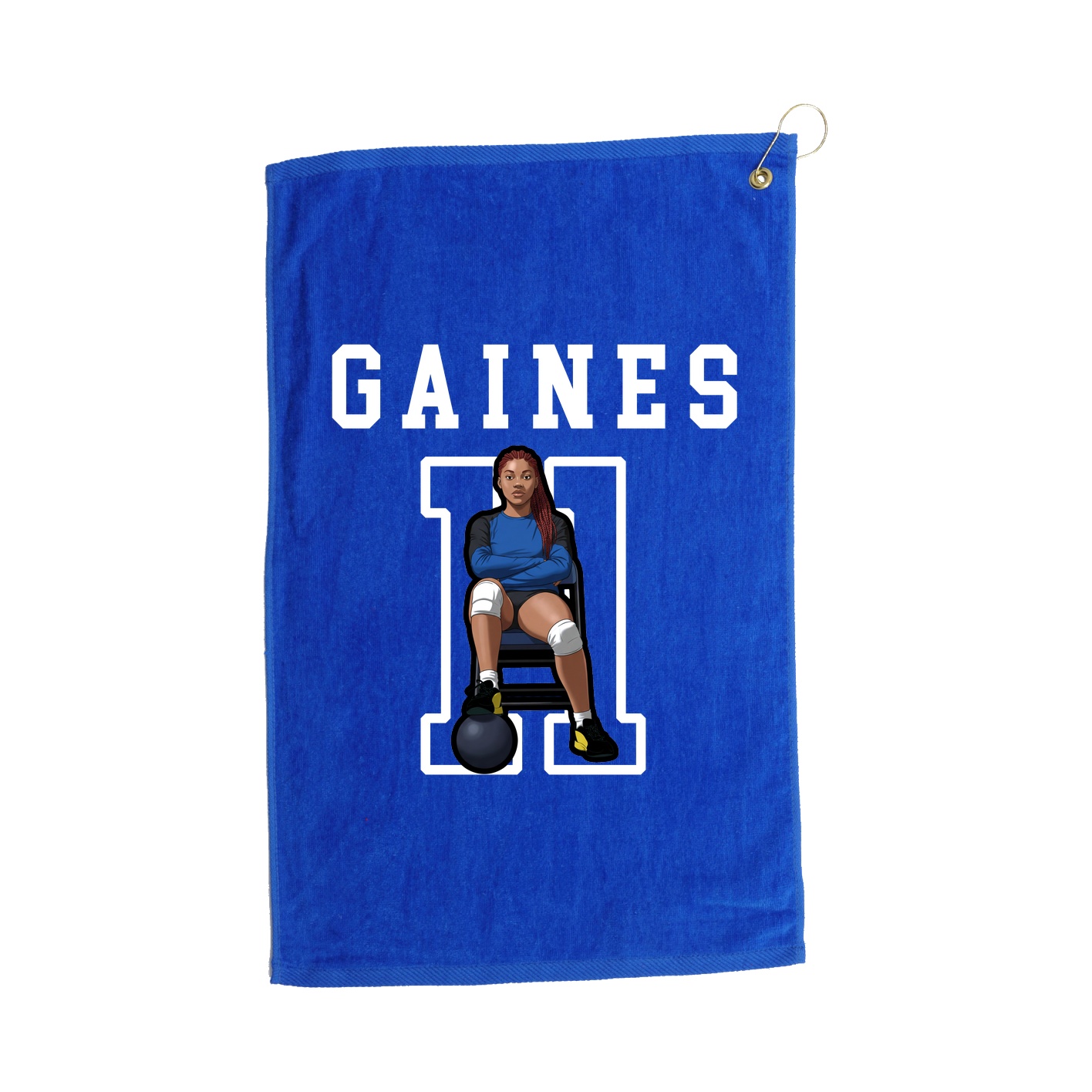 Golf Towel — Shirsey in Royal