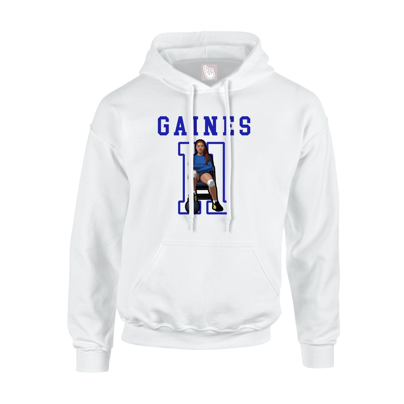 Youth Hoodie — Shirsey in White