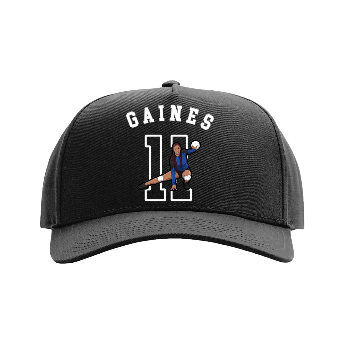Full Fabric Five-Panel Champ Cap