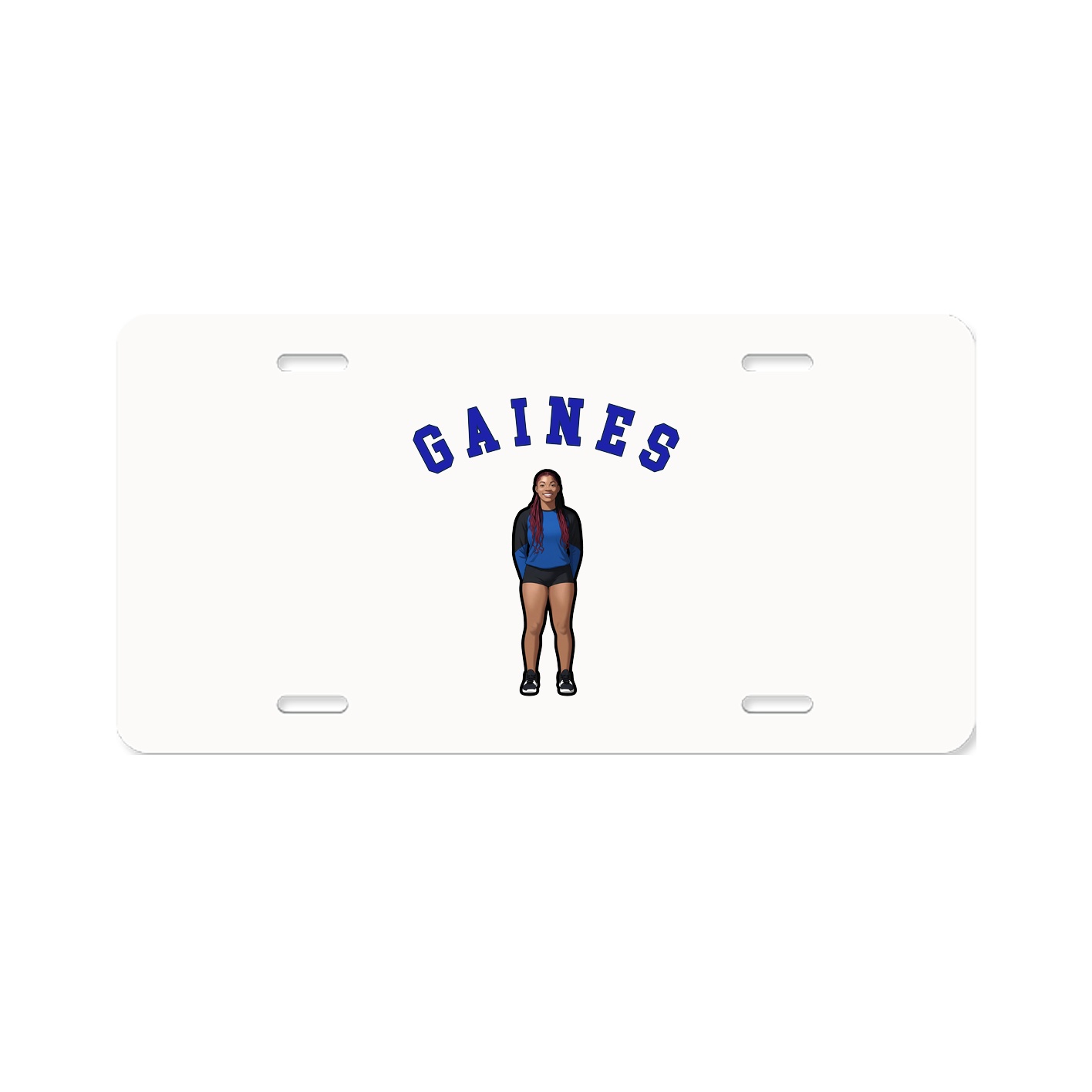 Aluminum License Plate