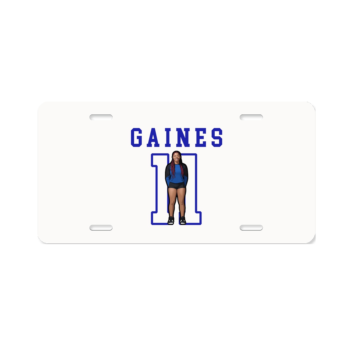 License Plate — Shirsey in Classic