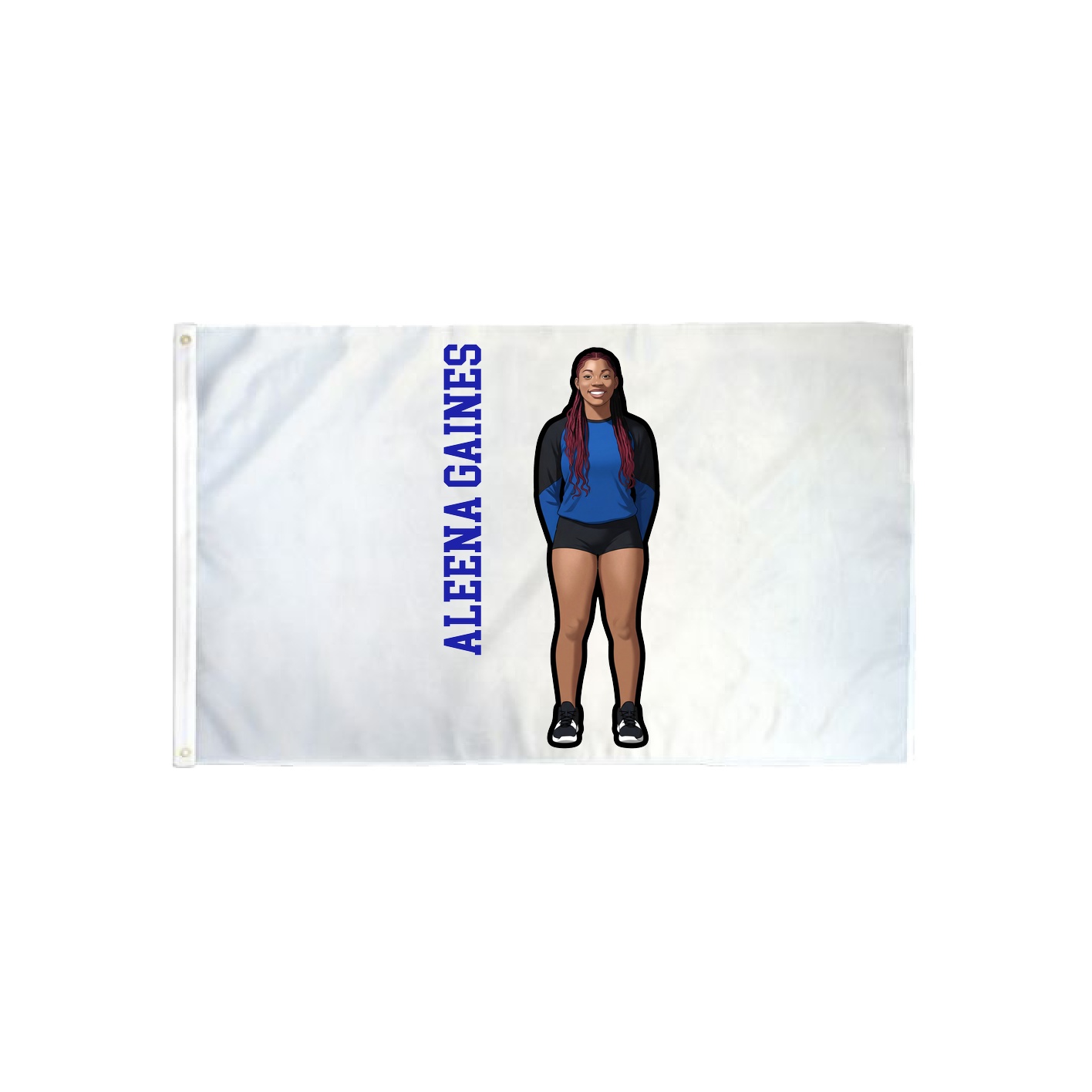 3x5 Flag — Name Vertical in Classic