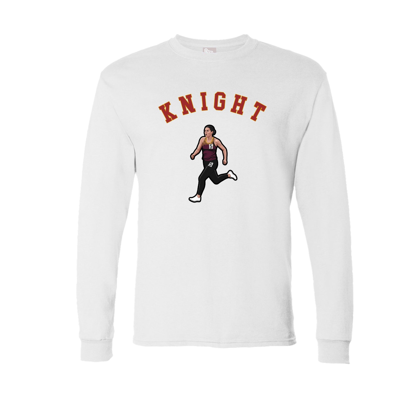 Long Sleeve Tee — Shirsey Arch in White