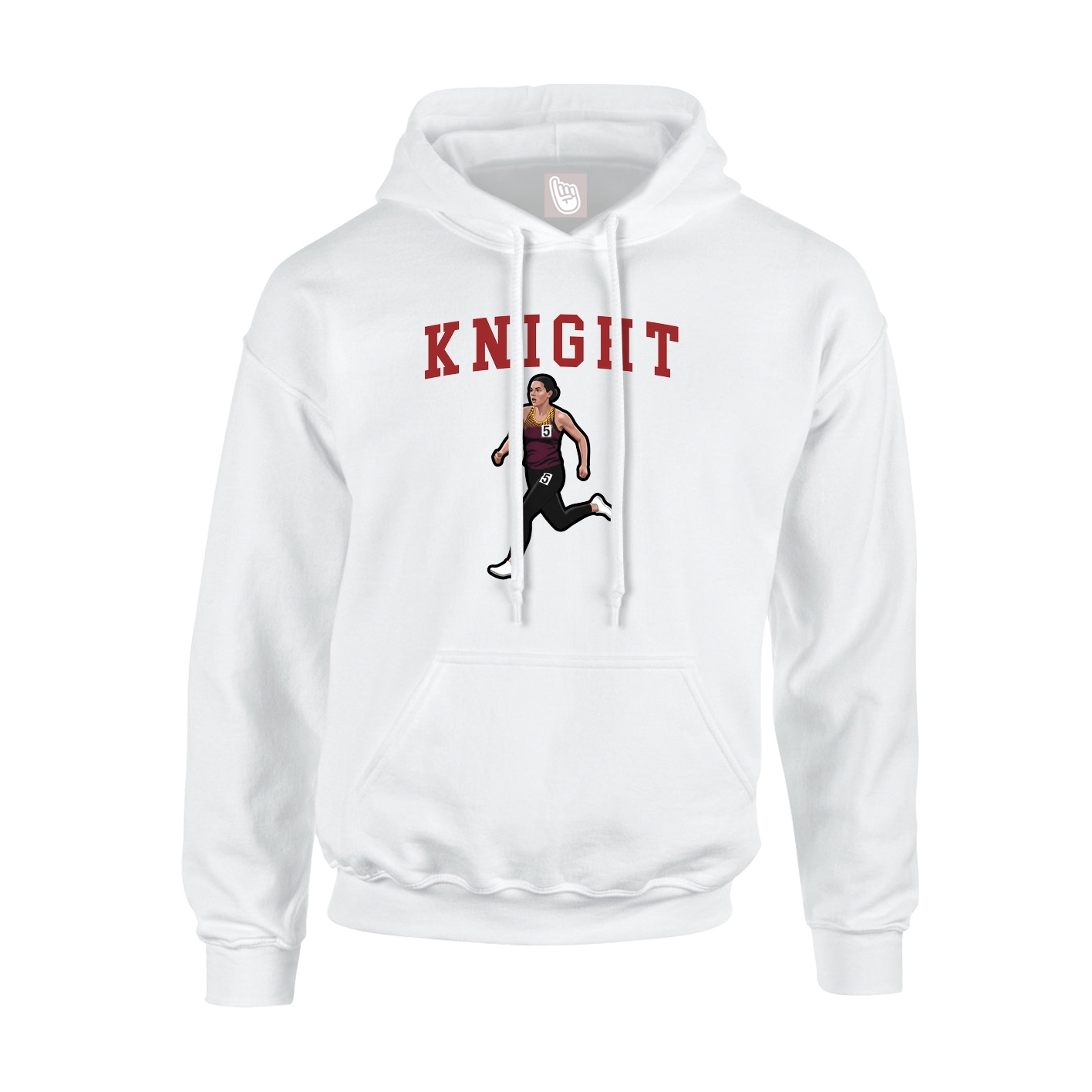 Hoodie — Shirsey in White