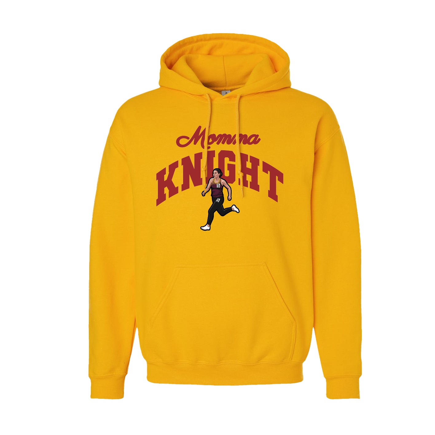 Youth Hoodie — Mothers Day Arch in Gold