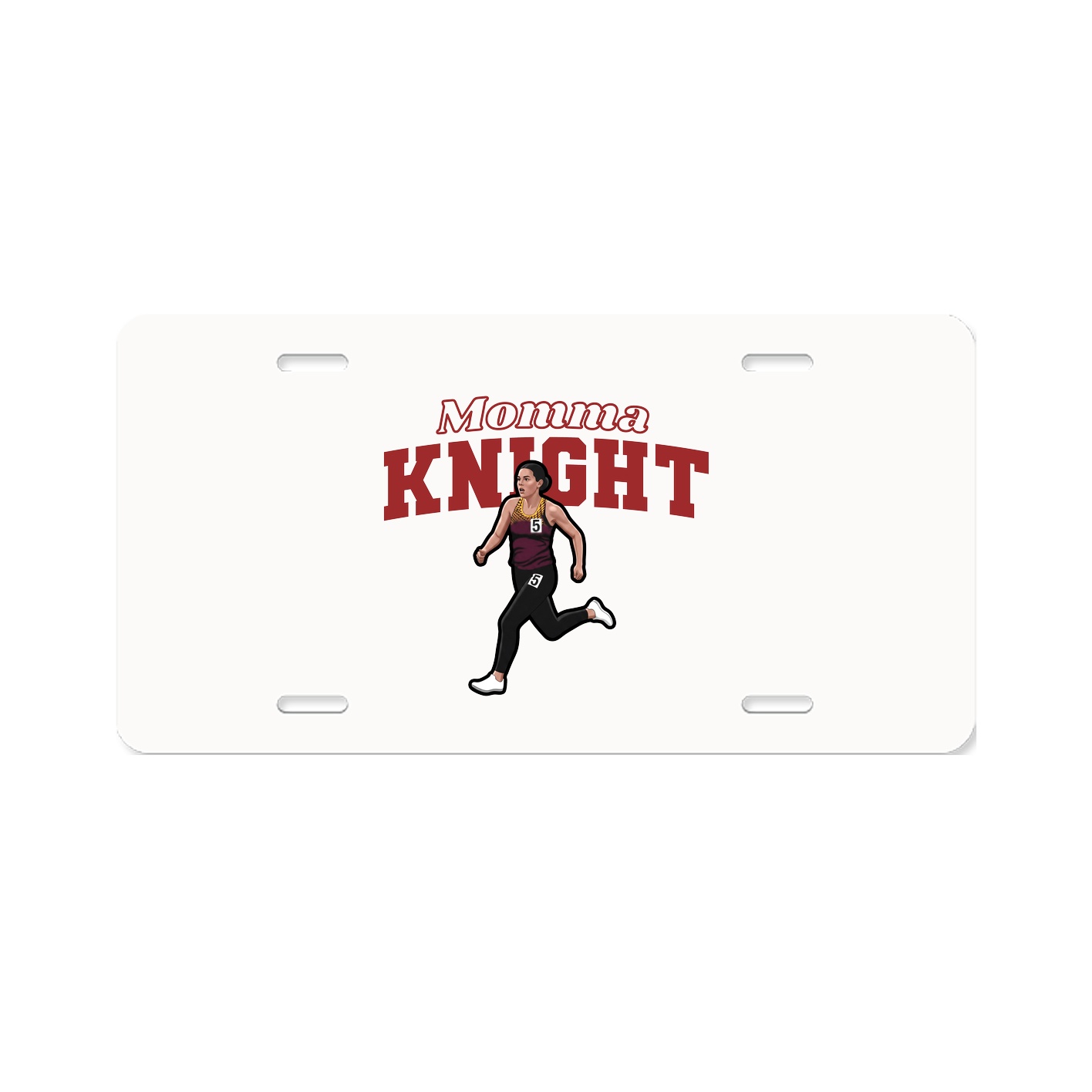 License Plate — Mothers Day Block in Classic