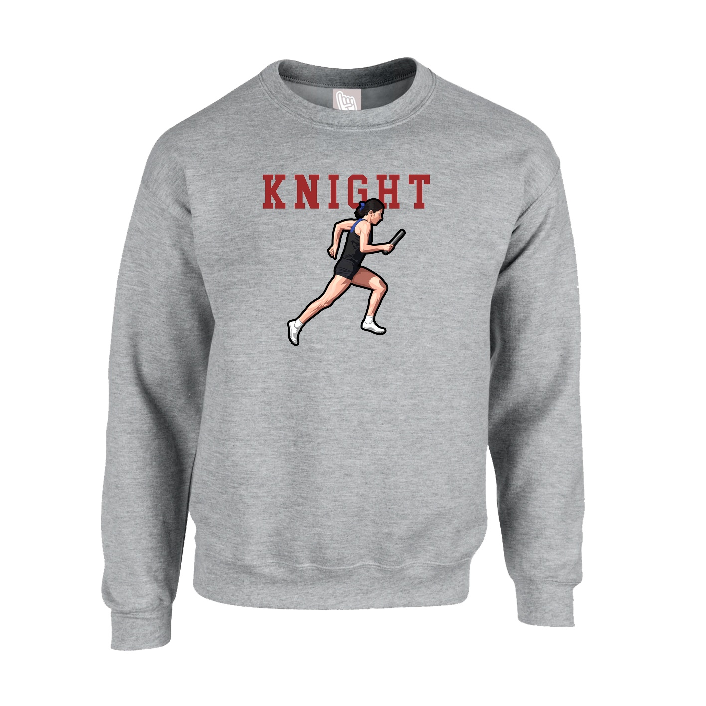 Fleece Crew — Shirsey in Grey