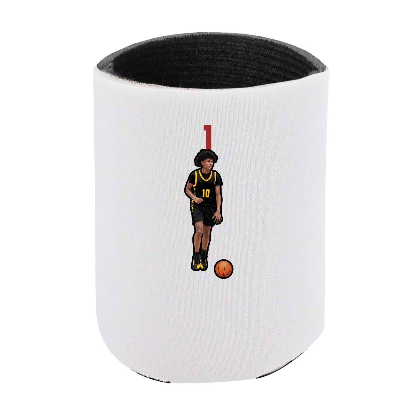 Can Holder — Number Top in White