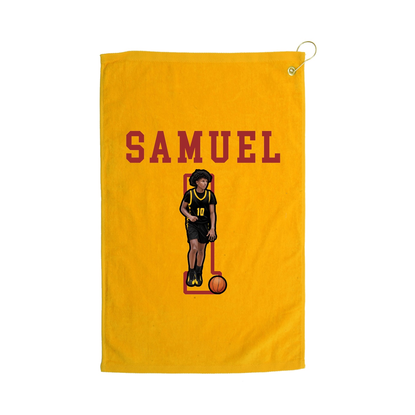 Golf Towel — Shirsey in Gold
