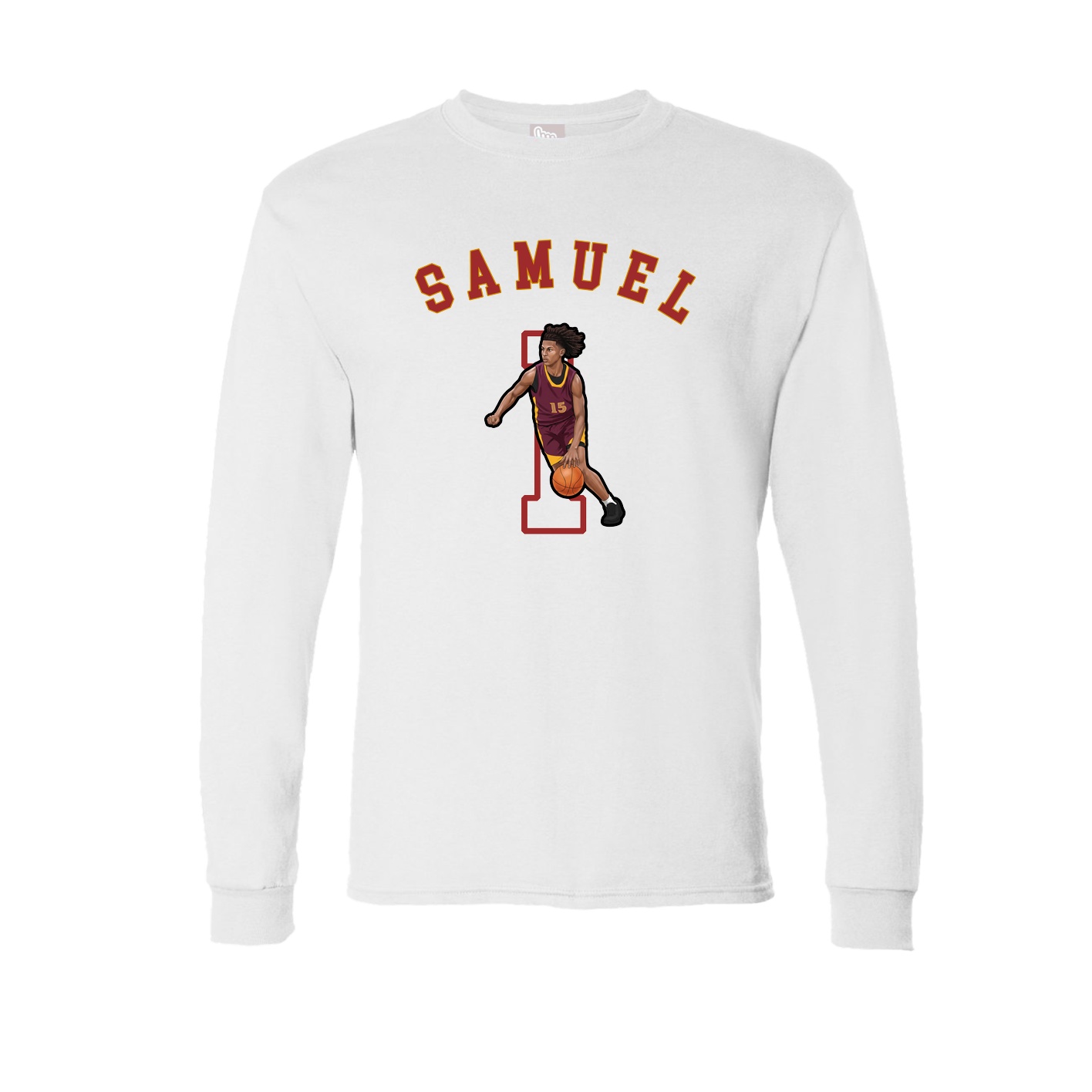 Long Sleeve Tee — Shirsey Arch in White