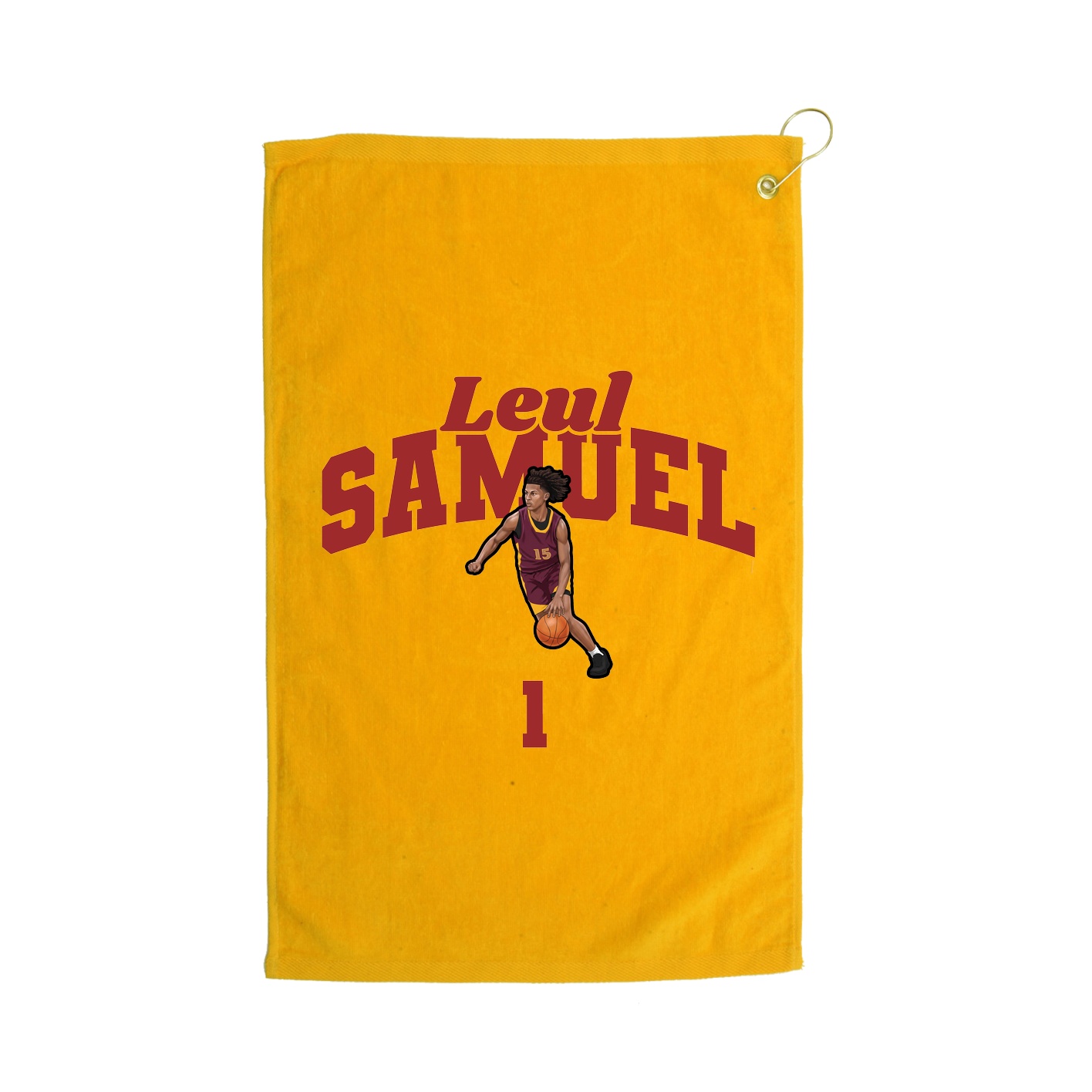 Golf Towel — Signature Arch in Gold