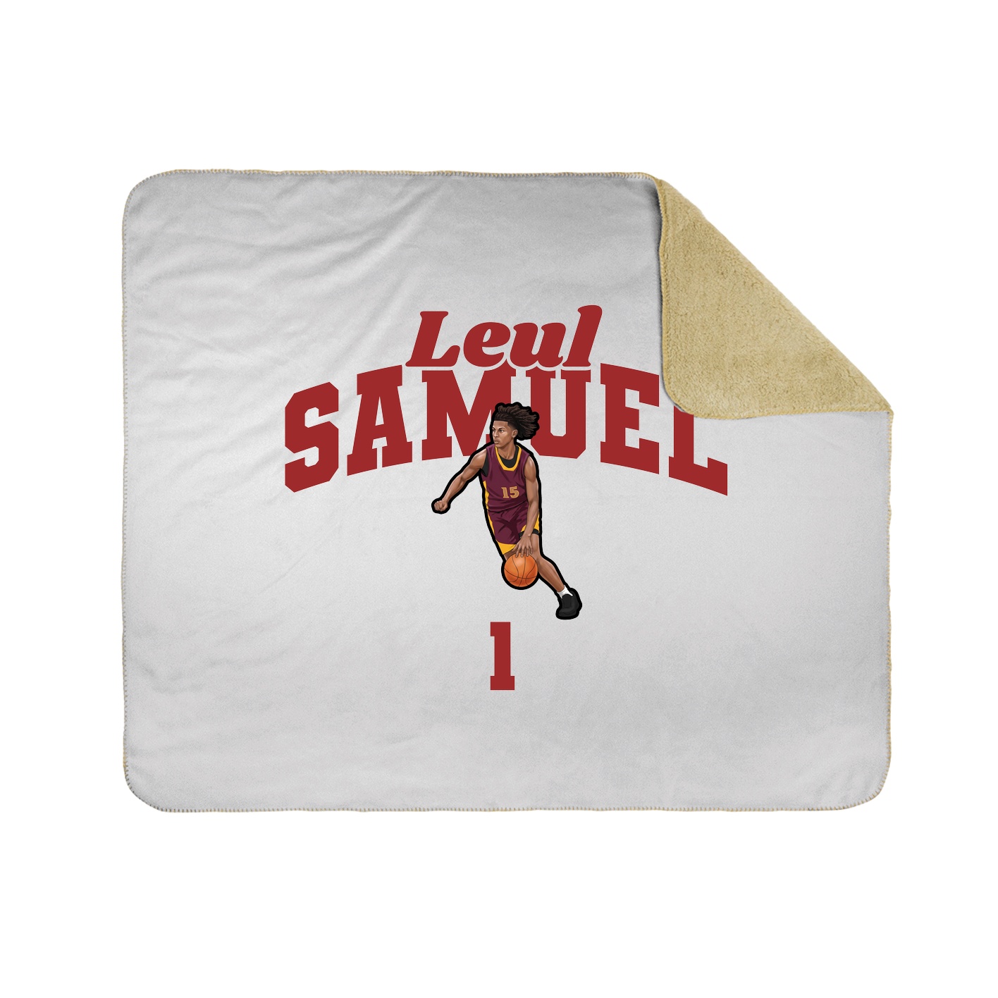 Throw Blanket — Signature Arch in White