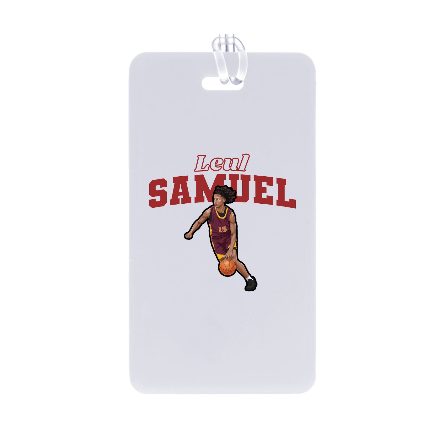 Bag Tag — Name Arch in Classic