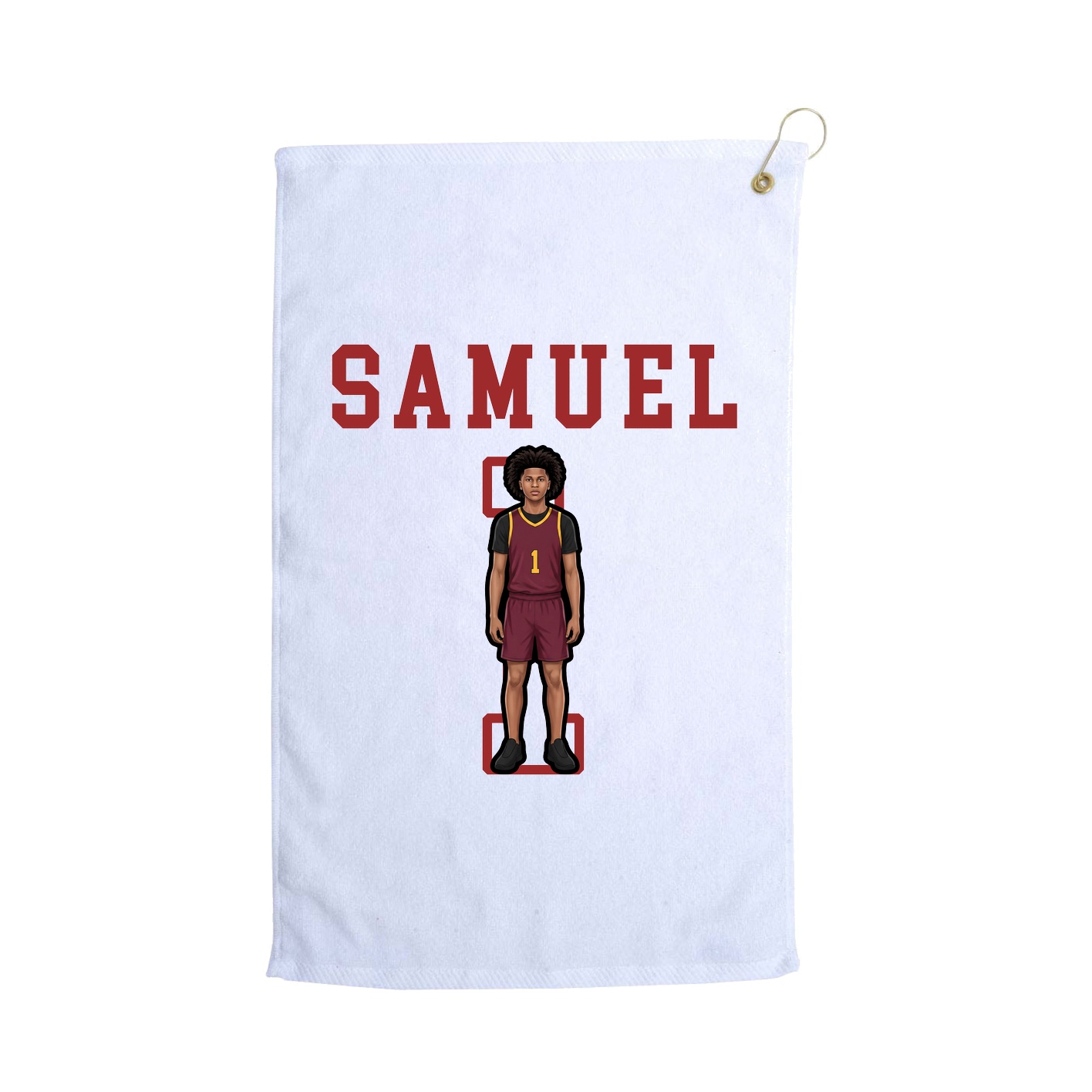 Golf Towel — Shirsey in White