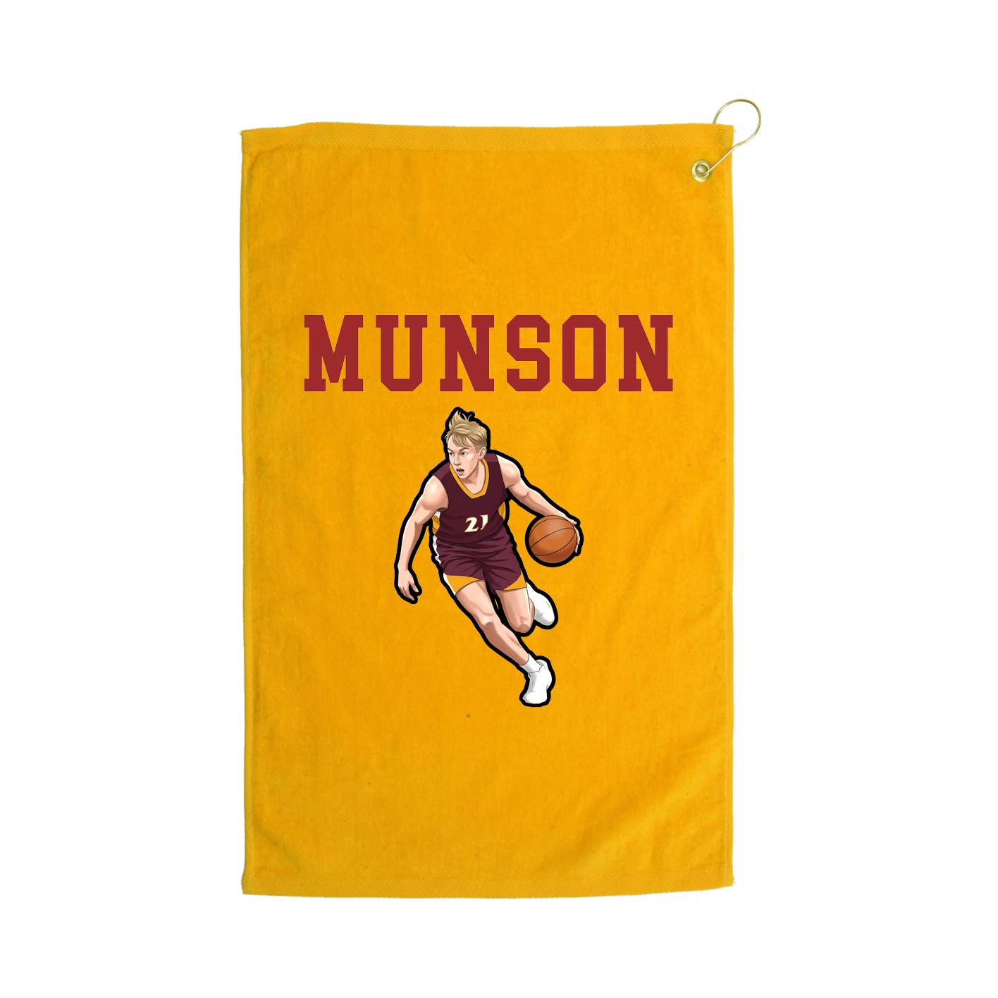 Golf Towel — Shirsey in Gold