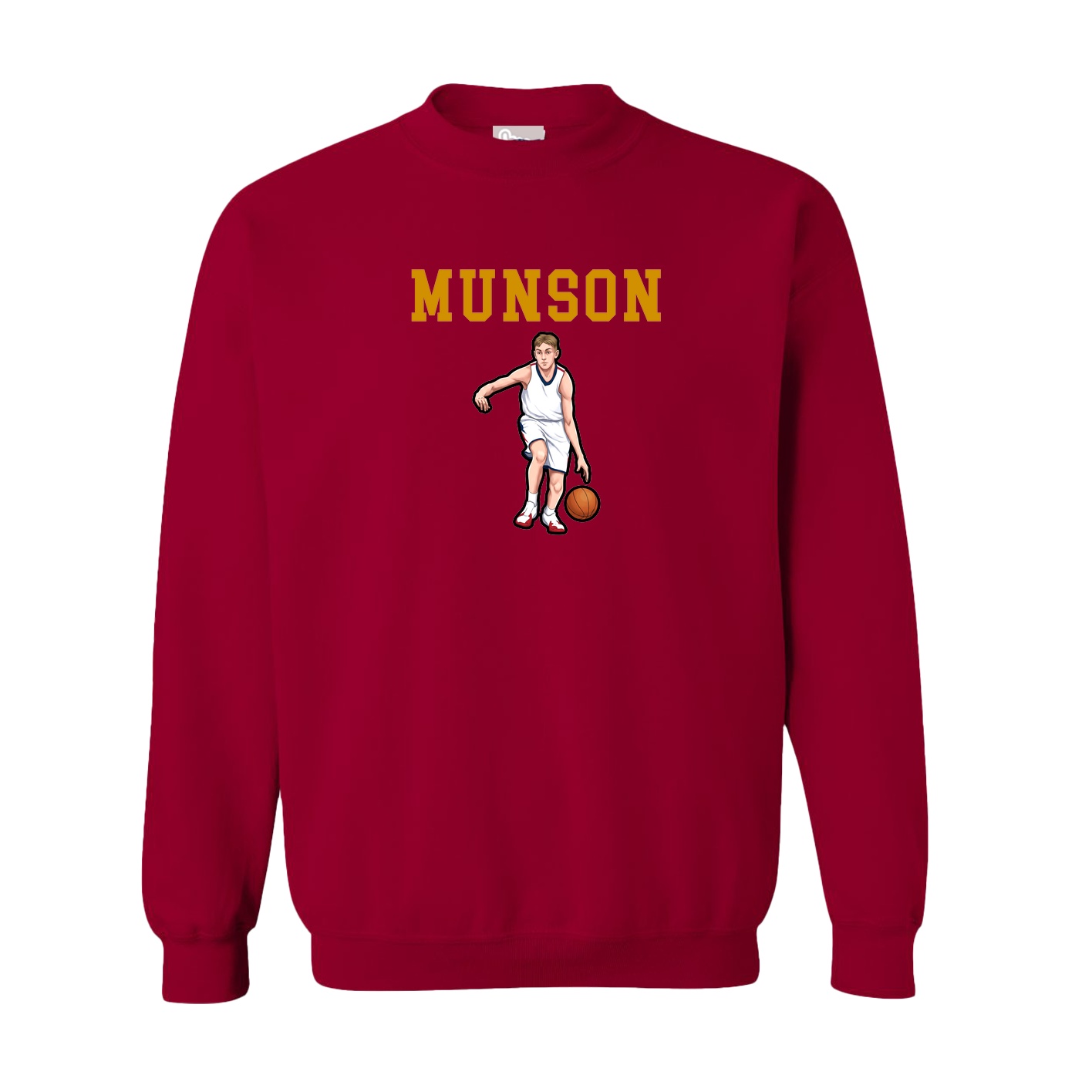 Fleece Crew — Shirsey in Cardinal