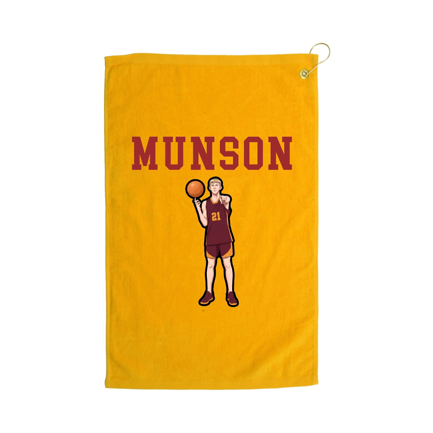 Golf Towel — Shirsey in Gold