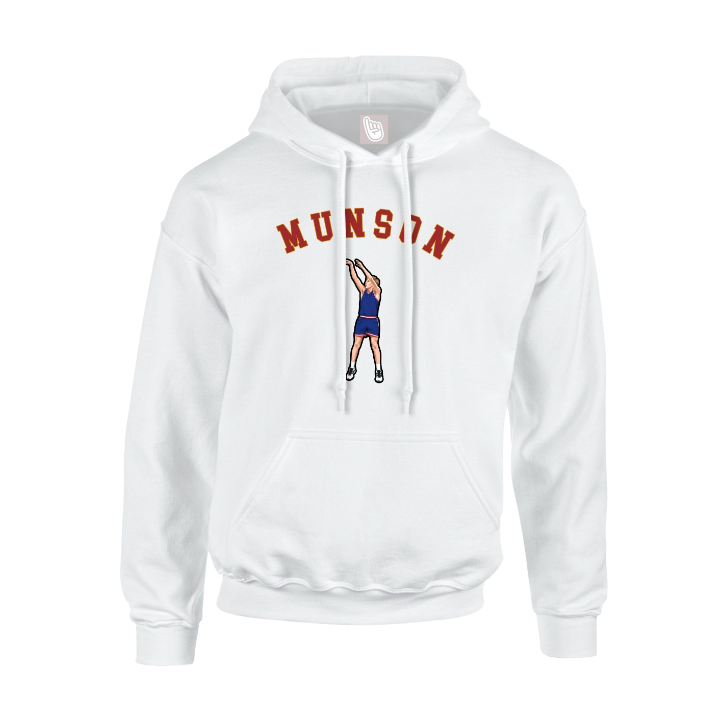 Hoodie — Shirsey Arch in White
