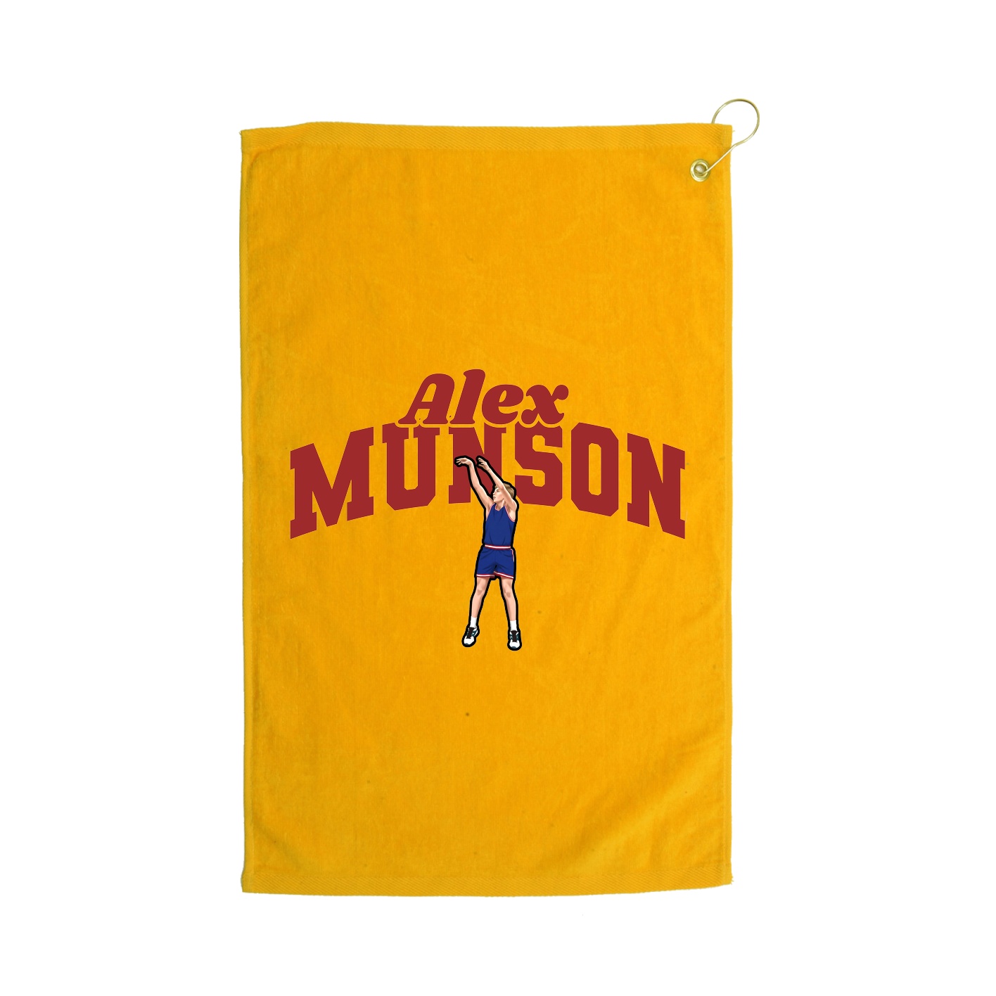 Golf Towel — Signature Arch in Gold