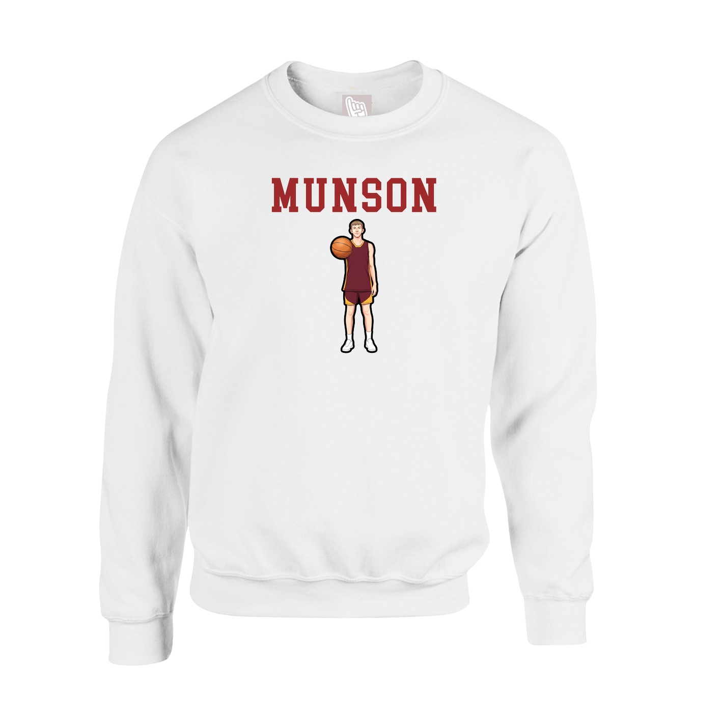 Fleece Crew — Shirsey in White