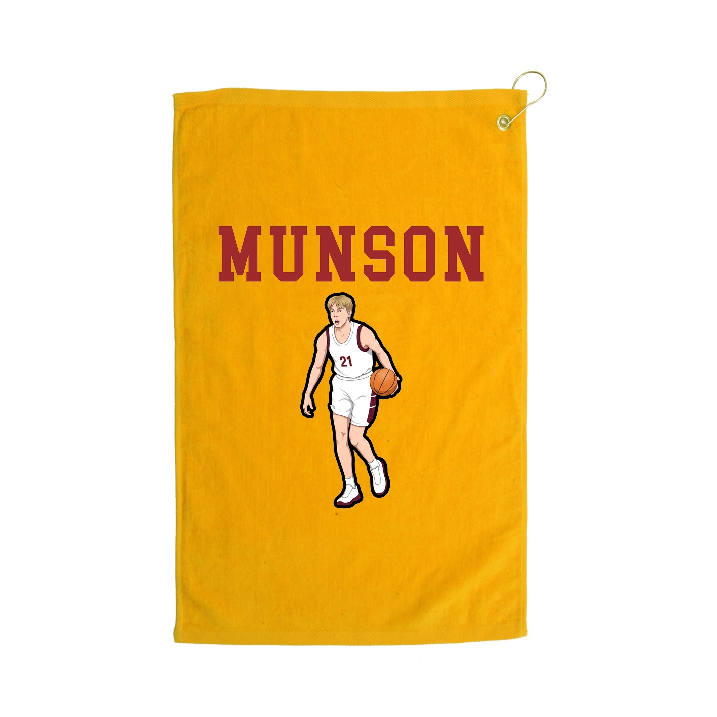 Golf Towel — Shirsey in Gold