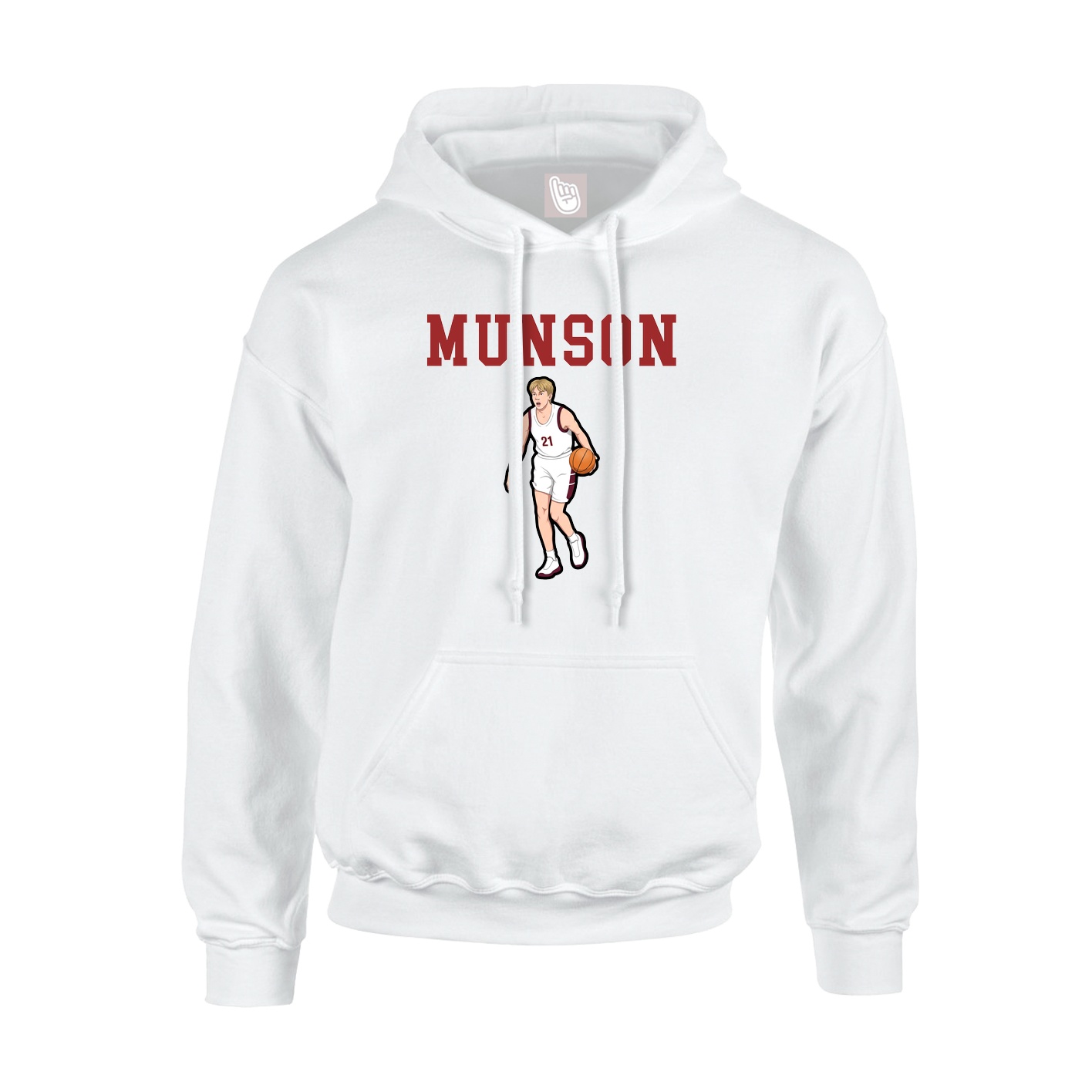 Youth Hoodie — Shirsey in White