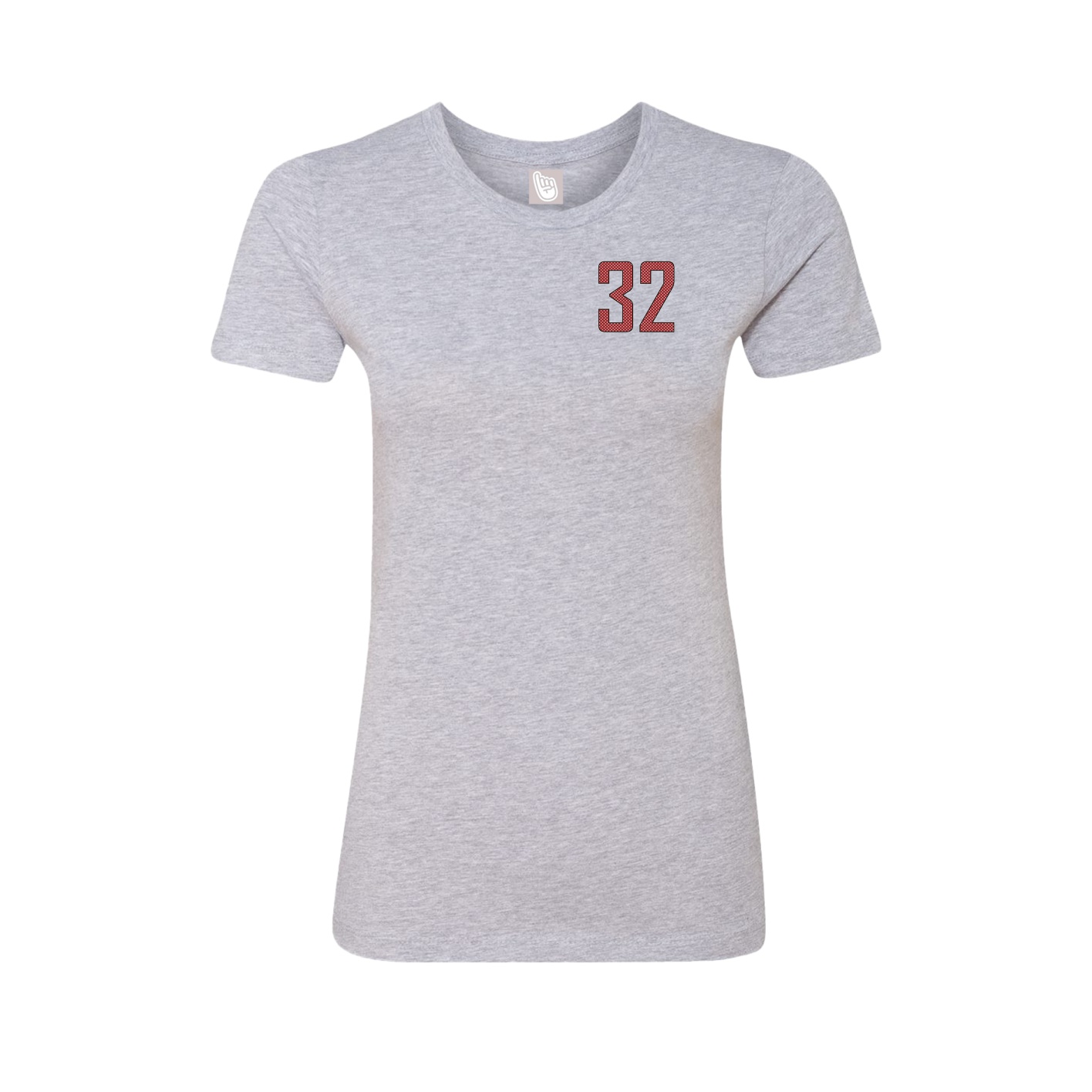 Womens Tee — Front Shirsy in Grey