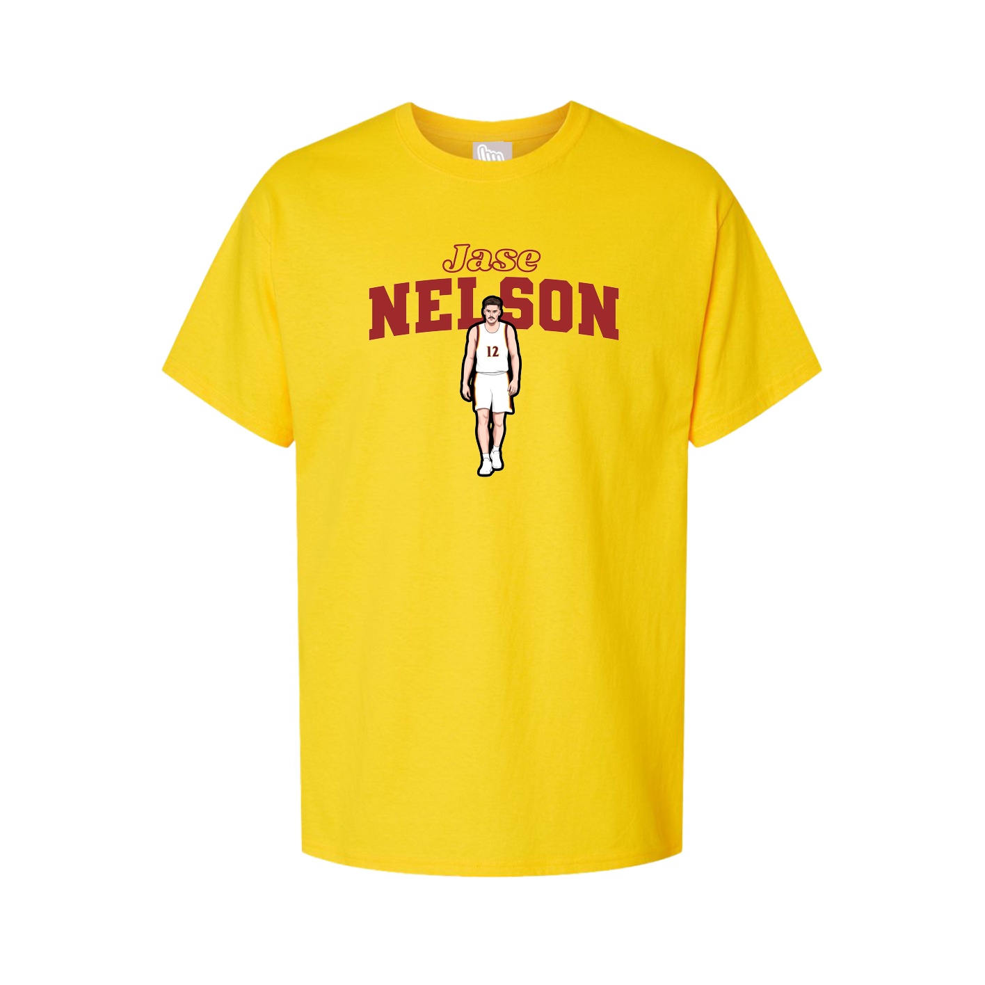 Tee — Name Arch in Gold