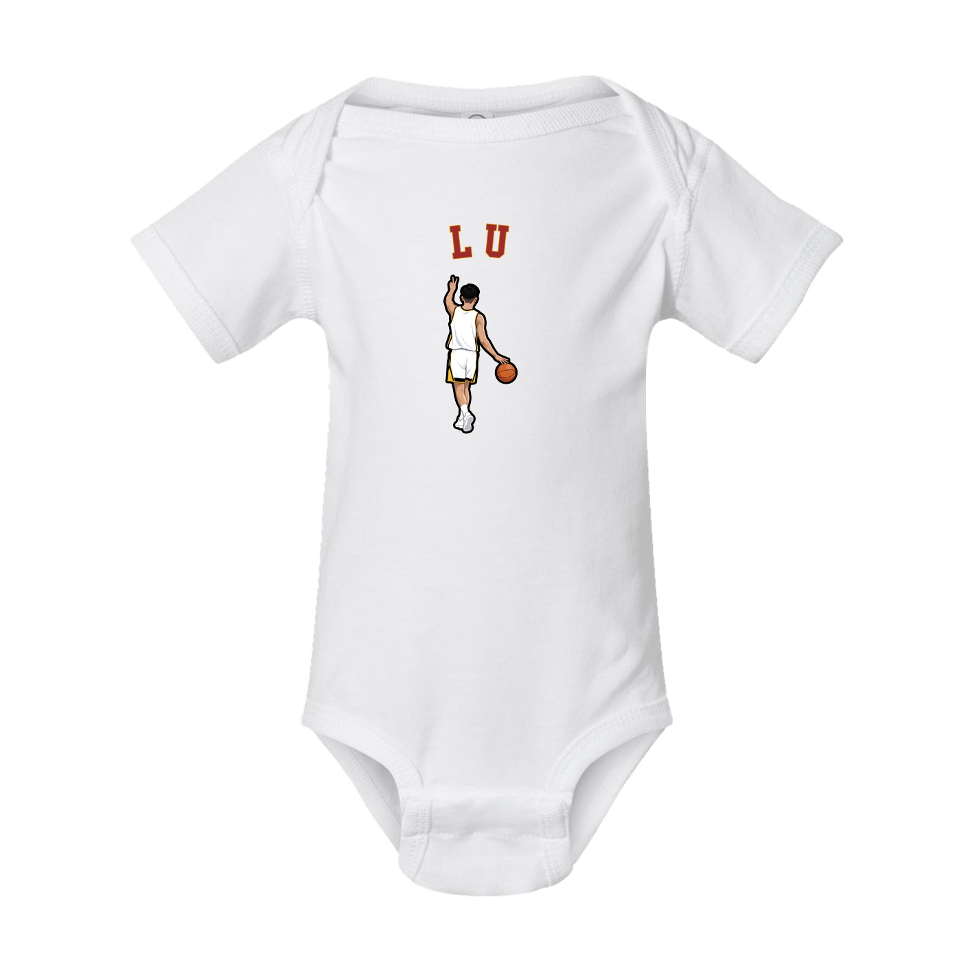 Baby Onesie — Shirsey Arch in White