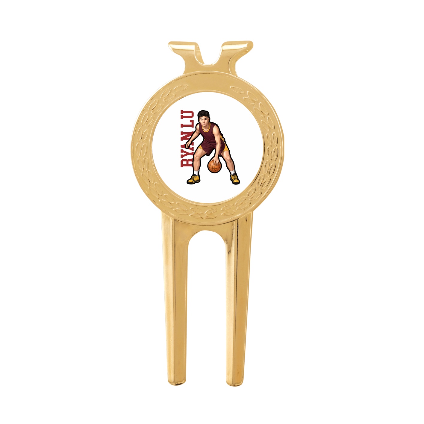 Divot Tool with Ball Marker — Name Vertical in Classic