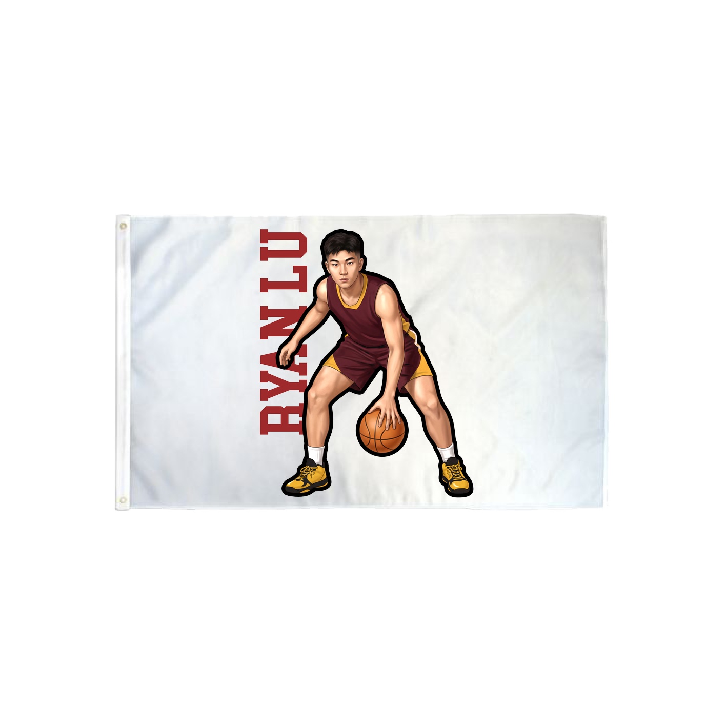 3x5 Flag — Name Vertical in Classic