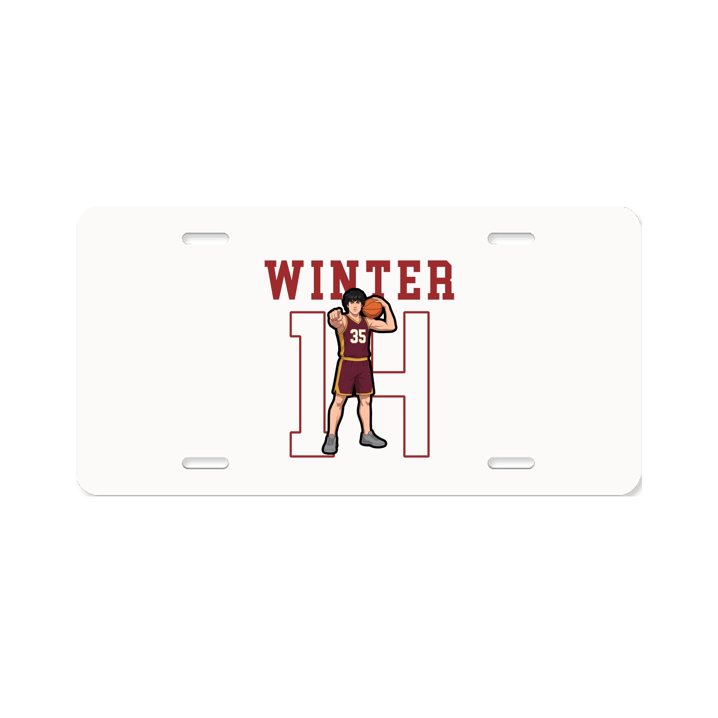 License Plate — Shirsey in Classic