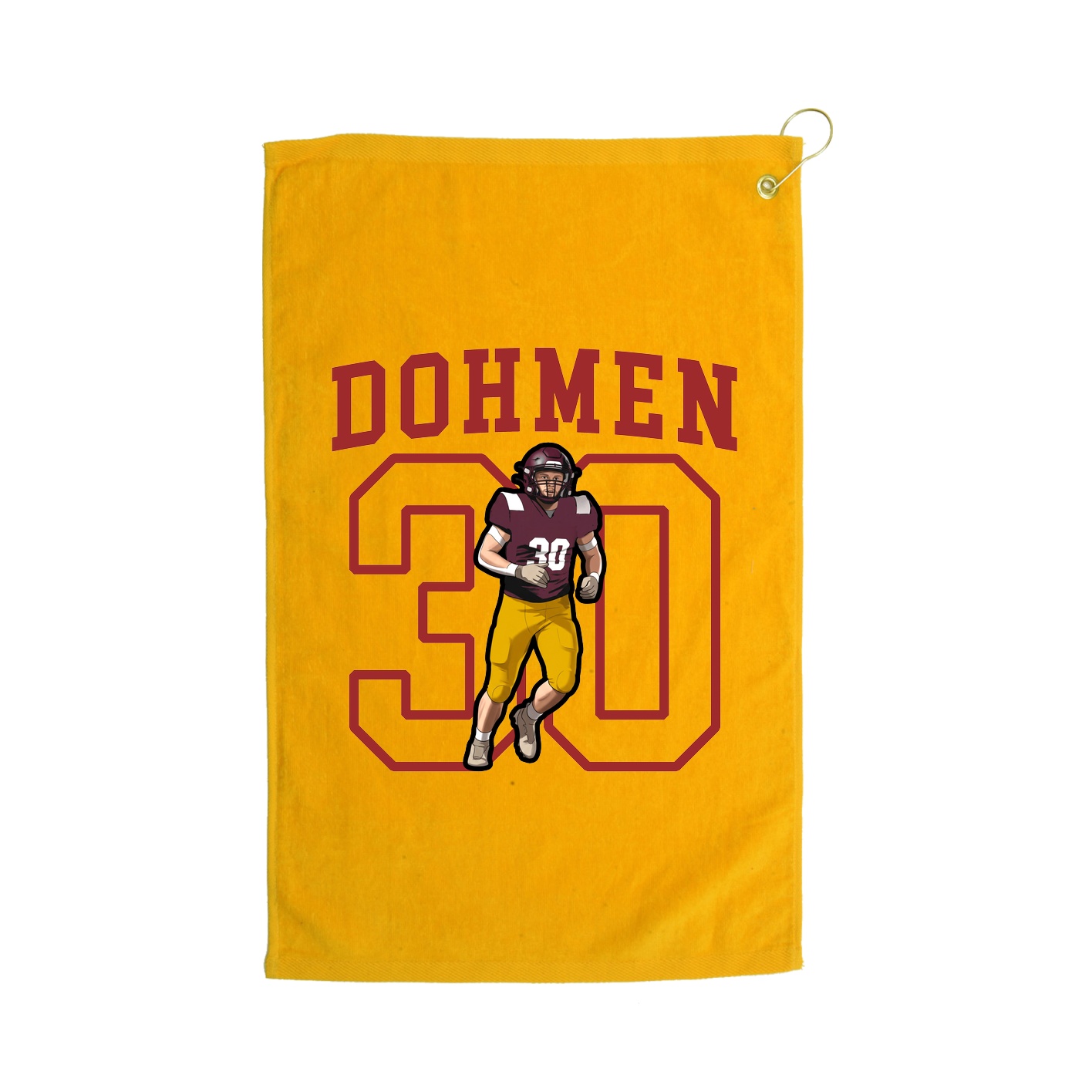 Golf Towel — Shirsey in Gold