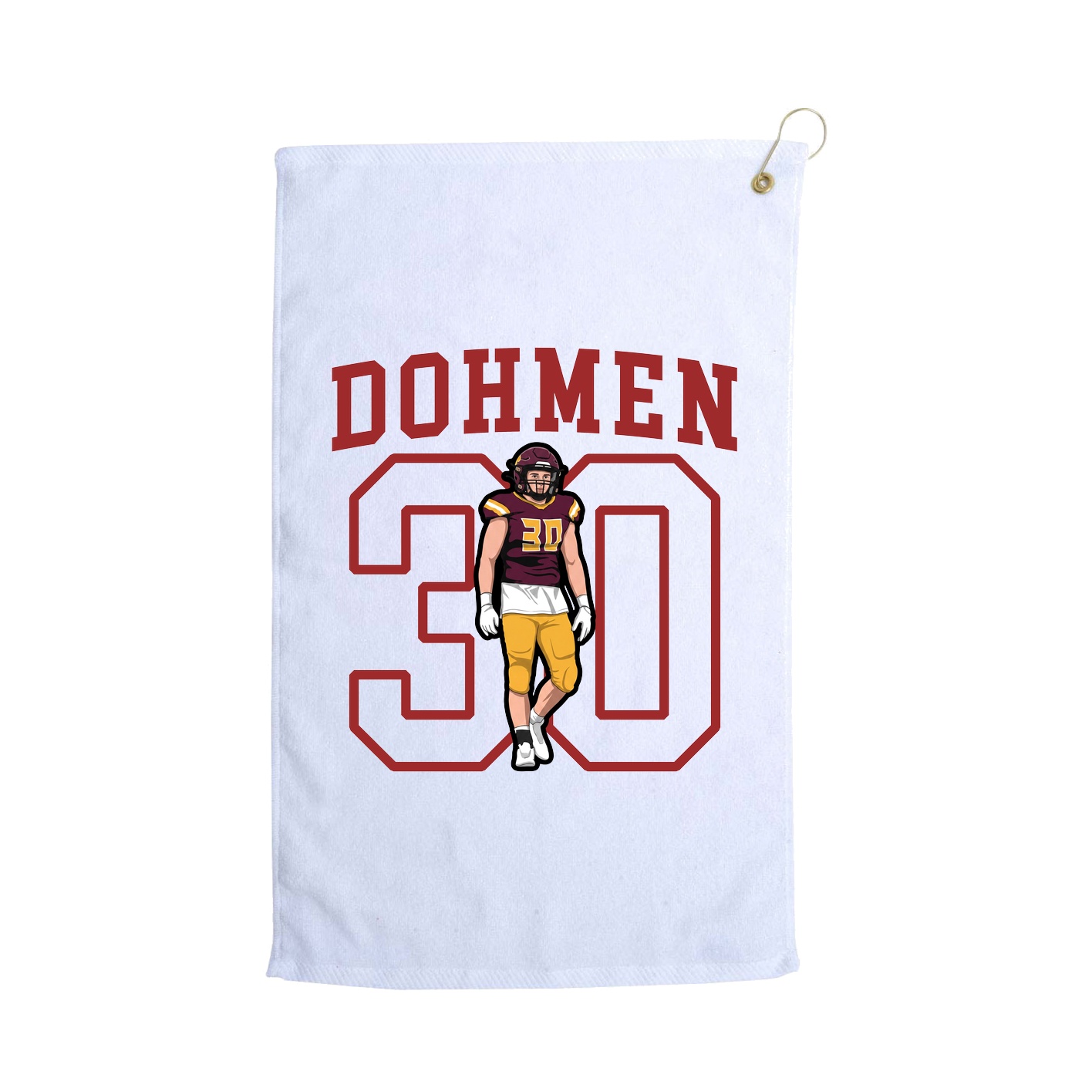 Golf Towel — Shirsey in White