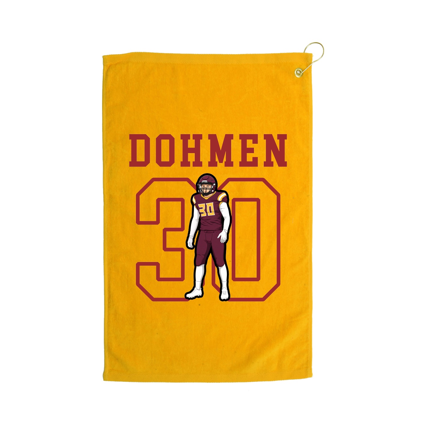 Golf Towel — Shirsey in Gold