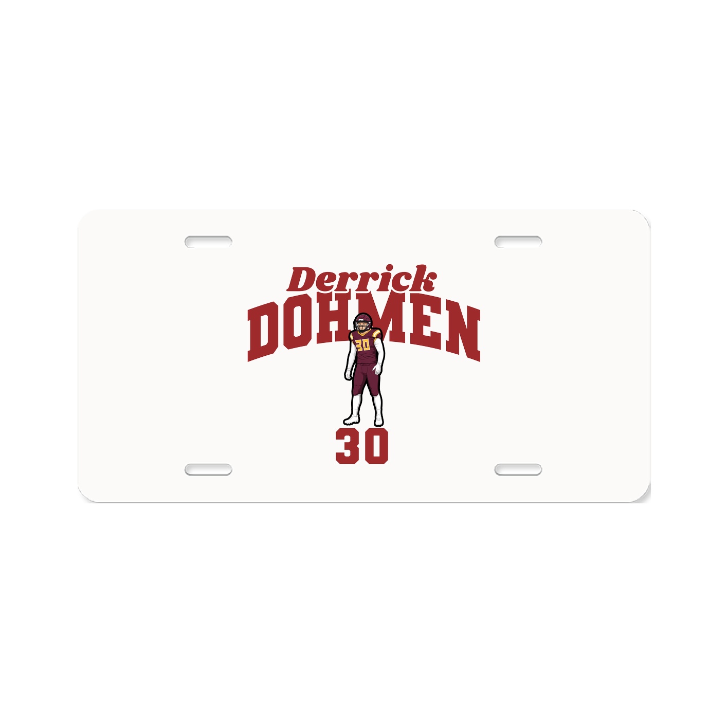 License Plate — Signature Arch in Classic
