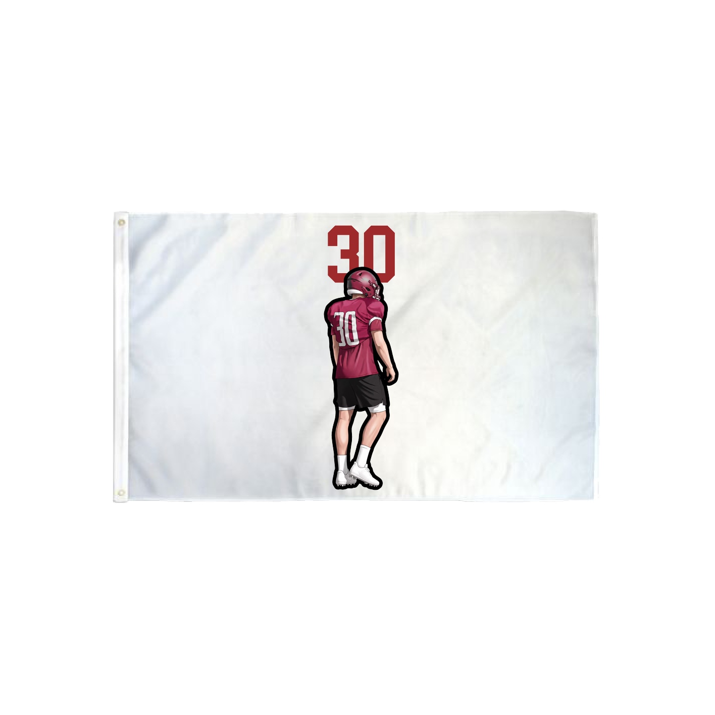 3x5 Flag — Number Top in Classic