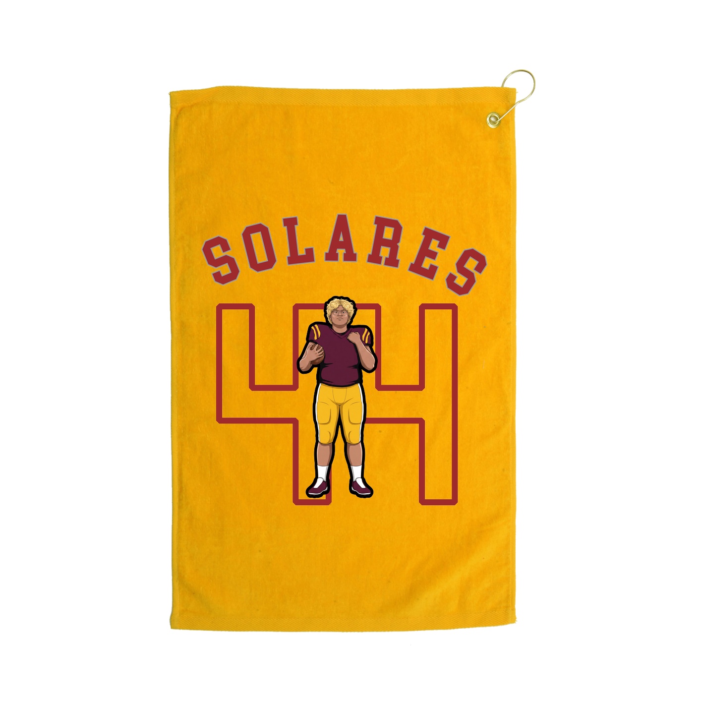 Golf Towel — Shirsey Arch in Gold