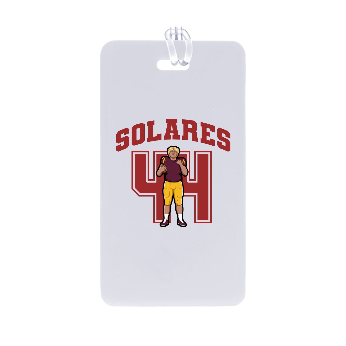Bag Tag — Number in Classic