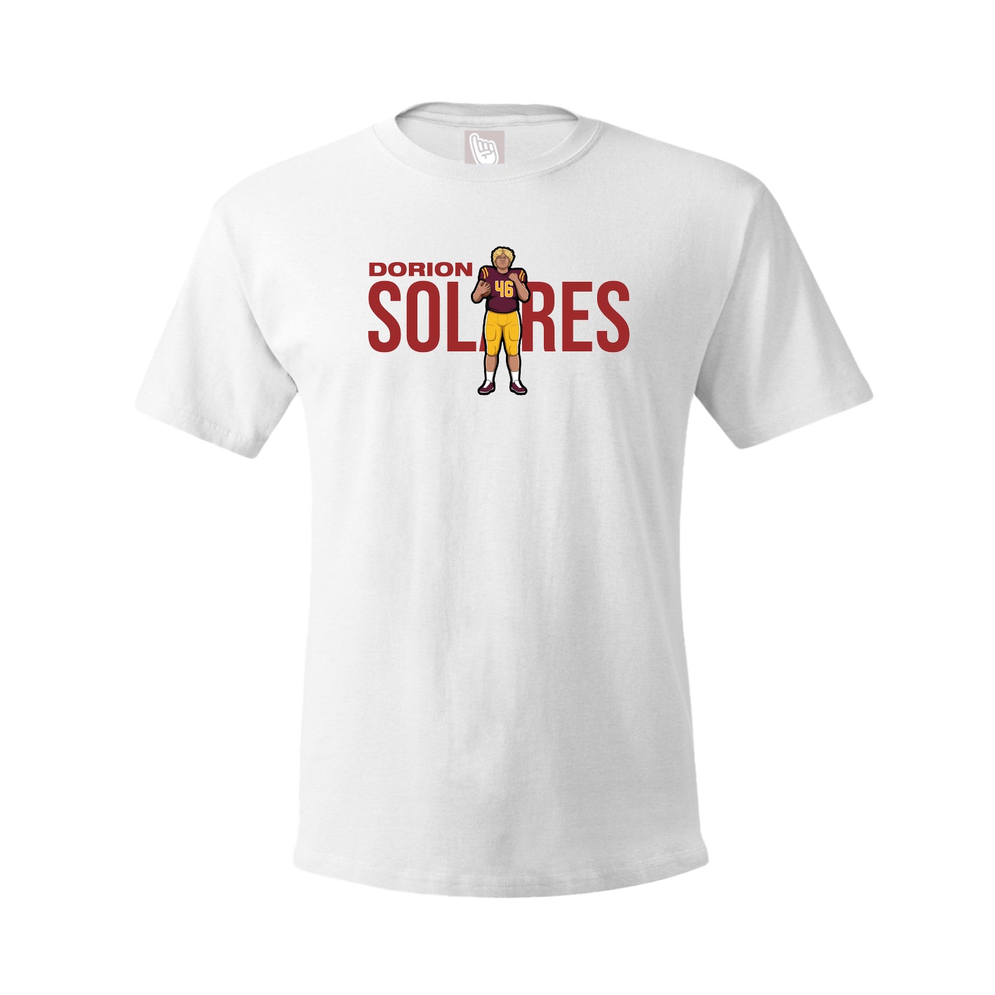 Youth Tee — Player Name in White