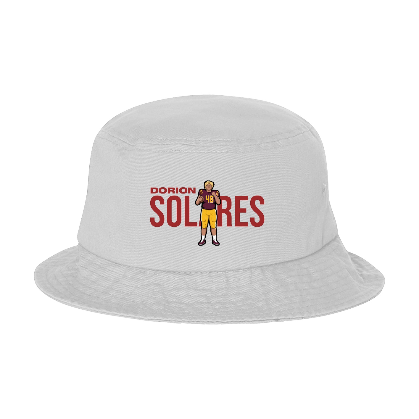 Bucket Cap — Player Name in White