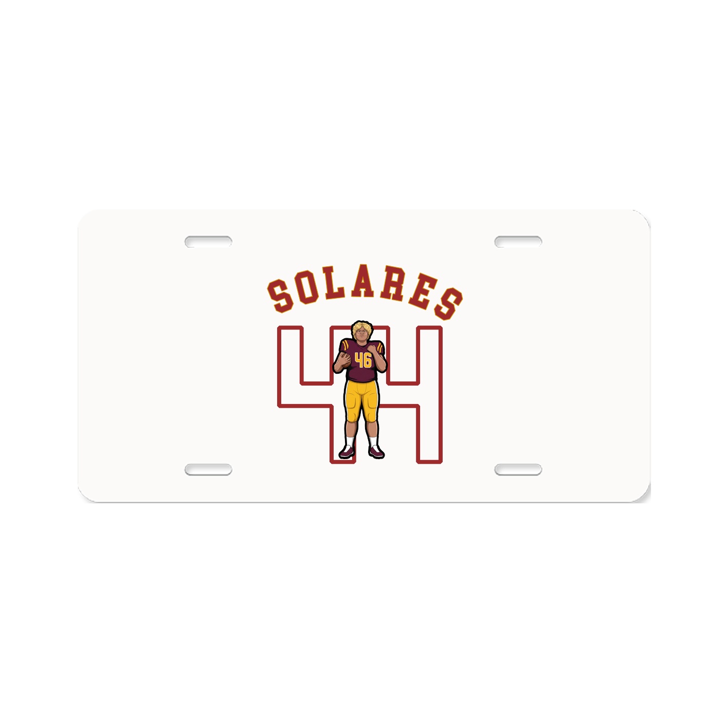 License Plate — Shirsey Arch in Classic