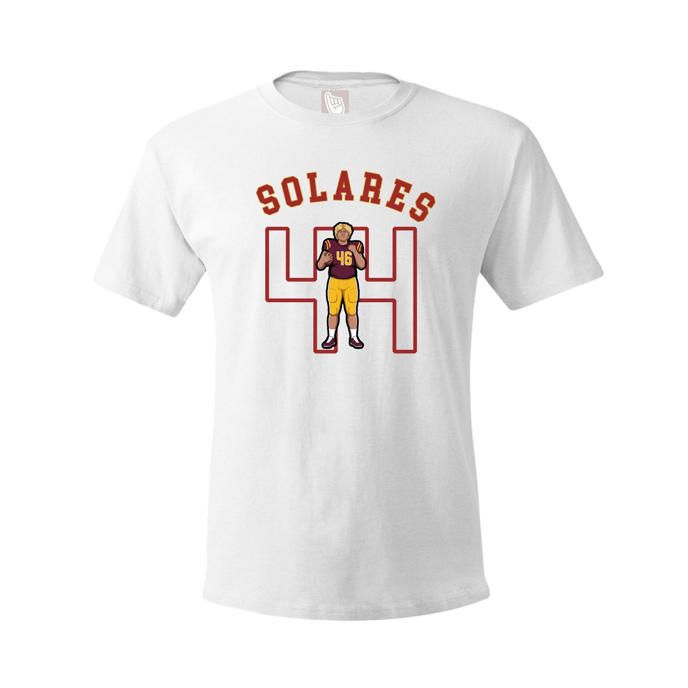 Youth Tee — Shirsey Arch in White