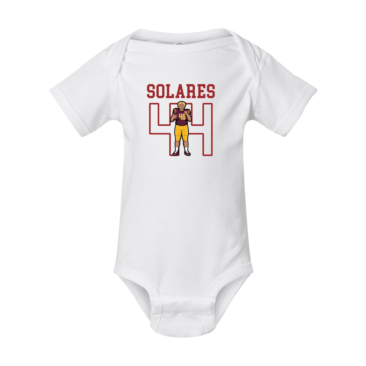 Baby Onesie — Shirsey in White