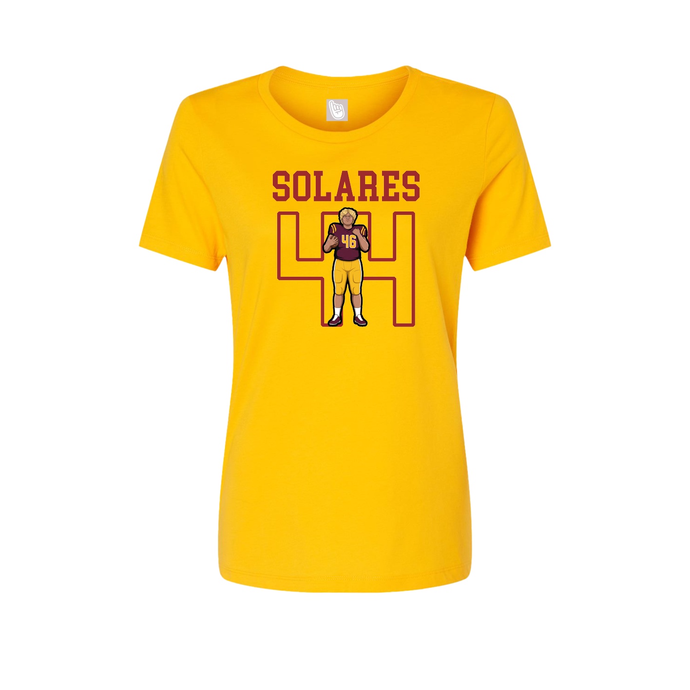Womens Tee — Shirsey in Gold