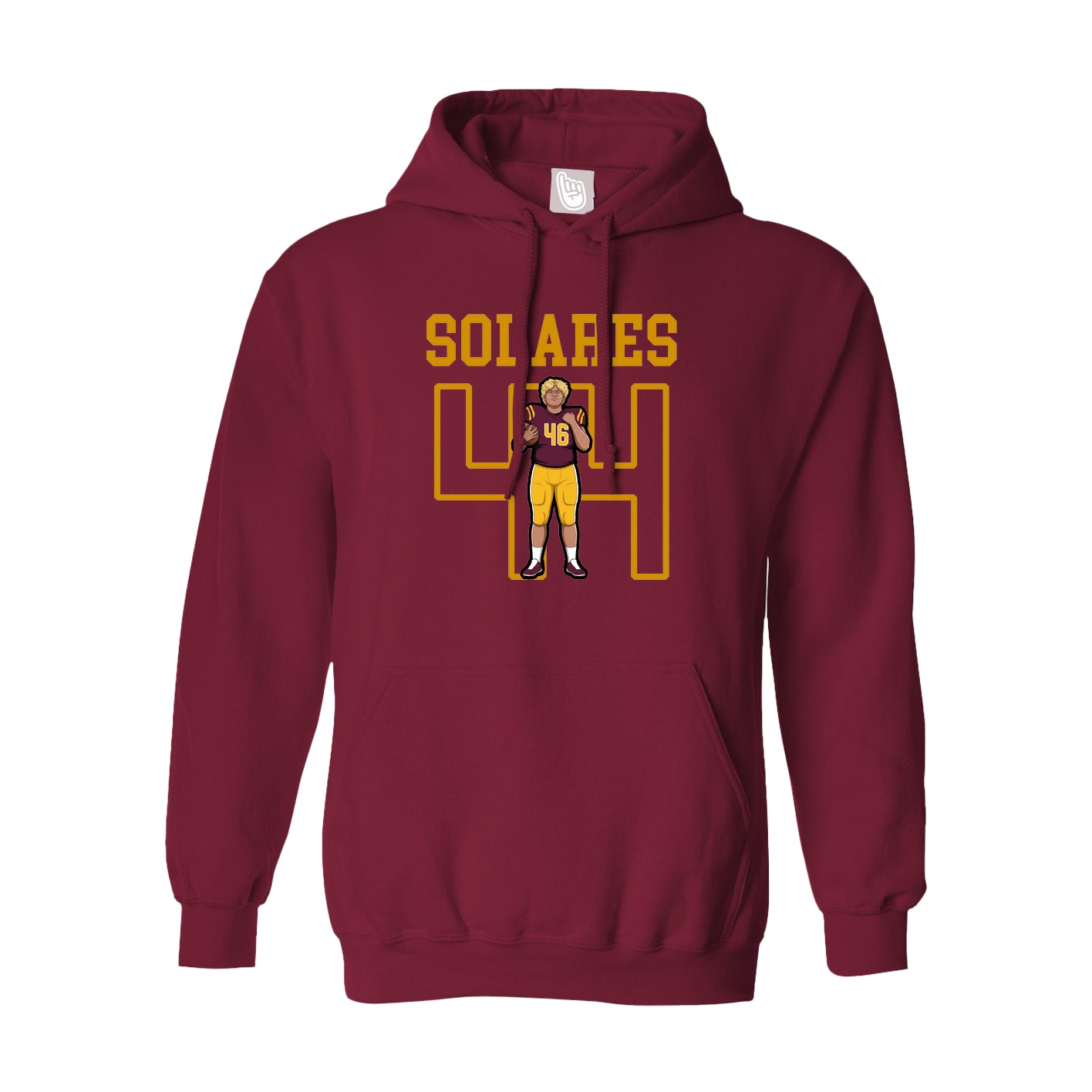 Hoodie — Shirsey in Cardinal