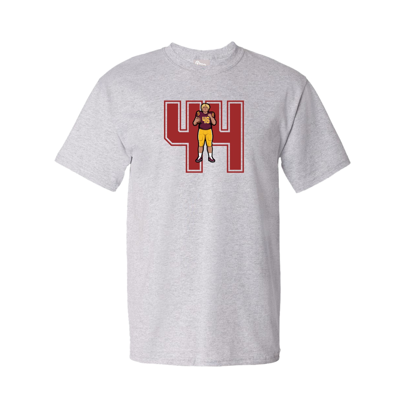 Tee — Number in Grey