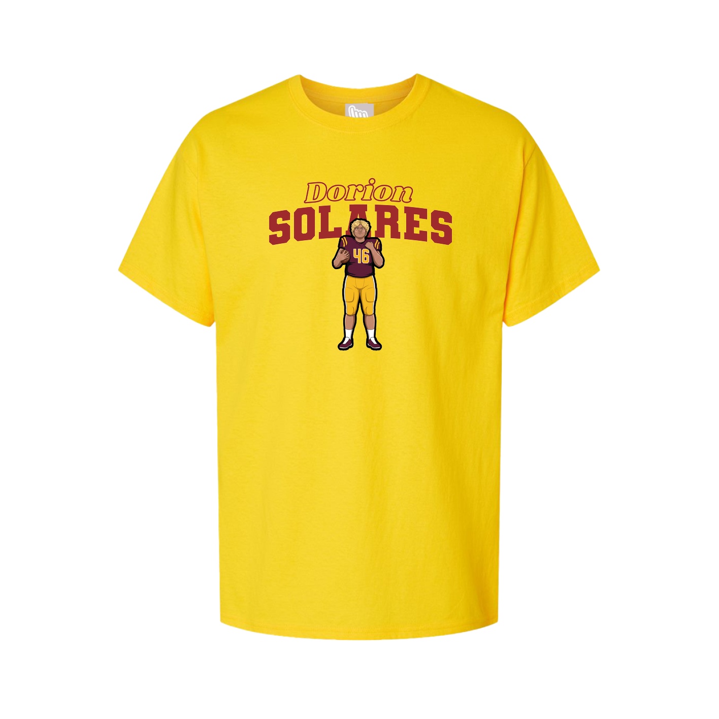 Tee — Name Arch in Gold